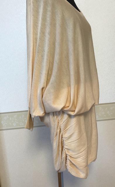 透け感 ニットチュニック ベージュ < 女性ファッション  透け感 ニットチュニック ベージュ < 女性ファッションの