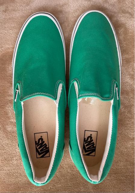 Vi@yOLDzVANS /V98 /SLIP-ON / SIZE:US12 /90s-00s /CANVAS /USAڍs  uh 