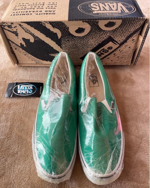 新品 【OLD】VANS /V98 /SLIP-ON / SIZE:US12 /90s-00s /CANVAS /USA製移行直後 < ブランド 新品 【OLD】VANS /V98 /SLIP-ON / SIZE:US12 /90s-00s /CANVAS /USA製移行直後 < ブランドの