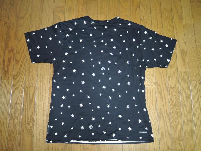 uniform experiment ユニフォームエクスペリメント リバーシブル Tシャツ 1 黒白 ☆星柄ドット ボーダー < ブランド uniform experiment ユニフォームエクスペリメント リバーシブル Tシャツ 1 黒白 ☆星柄ドット ボーダー < ブランドの