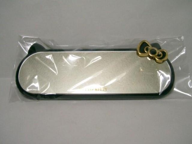 ◎保管品◆SEIWA キティちゃんの 車内ルームミラー ブラック&ゴールドKT50 < 自動車/バイク ◎保管品◆SEIWA キティちゃんの 車内ルームミラー ブラック&ゴールドKT50 < 自動車/バイク