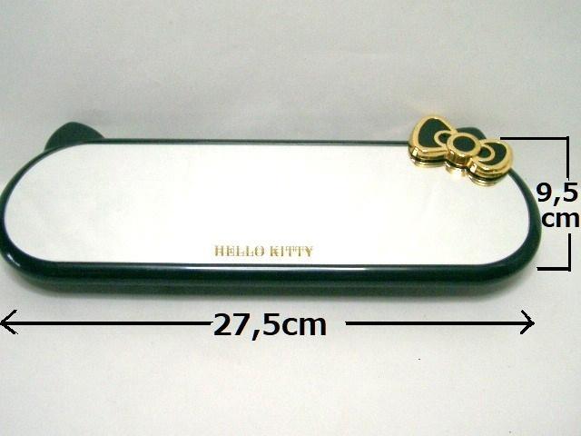 ◎保管品◆SEIWA キティちゃんの 車内ルームミラー ブラック&ゴールドKT50 < 自動車/バイク ◎保管品◆SEIWA キティちゃんの 車内ルームミラー ブラック&ゴールドKT50 < 自動車/バイク