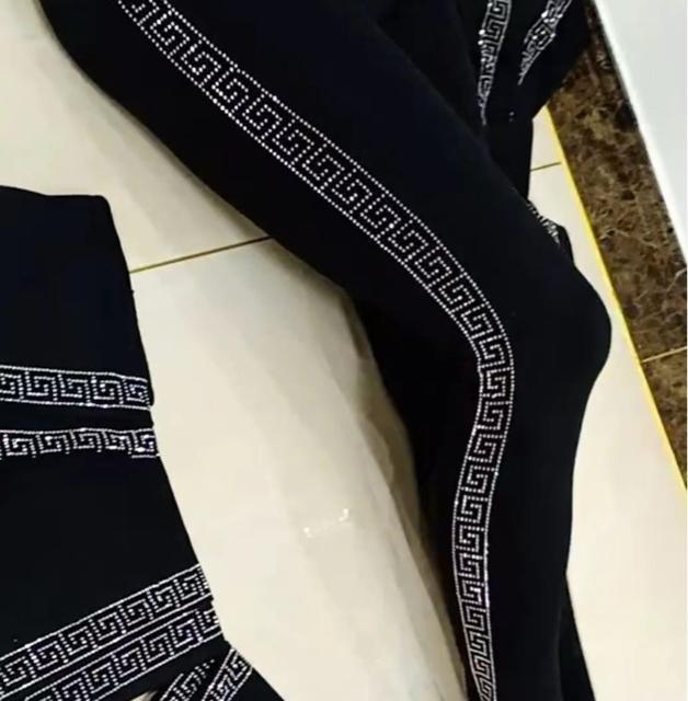 スキニー  レギンス  スパッツ サイドキラキララインストーン 大きいサイズ < 女性ファッション  スキニー  レギンス  スパッツ サイドキラキララインストーン 大きいサイズ < 女性ファッションの