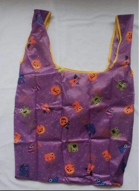 新品 モンスター オバケ カボチャ柄 エコバッグ ショッピングバッグ 紫 ハロウィン N2m < 女性ファッション 新品 モンスター オバケ カボチャ柄 エコバッグ ショッピングバッグ 紫 ハロウィン N2m < 女性ファッションの