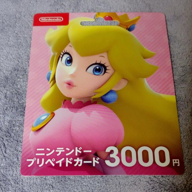 ニンテンドープリペイドカード 3000円分 < チケット/金券  ニンテンドープリペイドカード 3000円分  < チケット/金券の