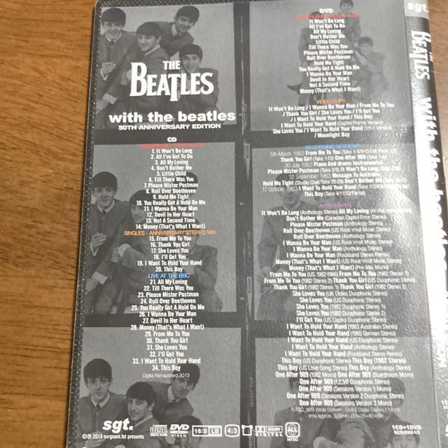 A CD+DVD UEr[gY WITH THE BEATLES 50TH anniversary edition  ^gObY 