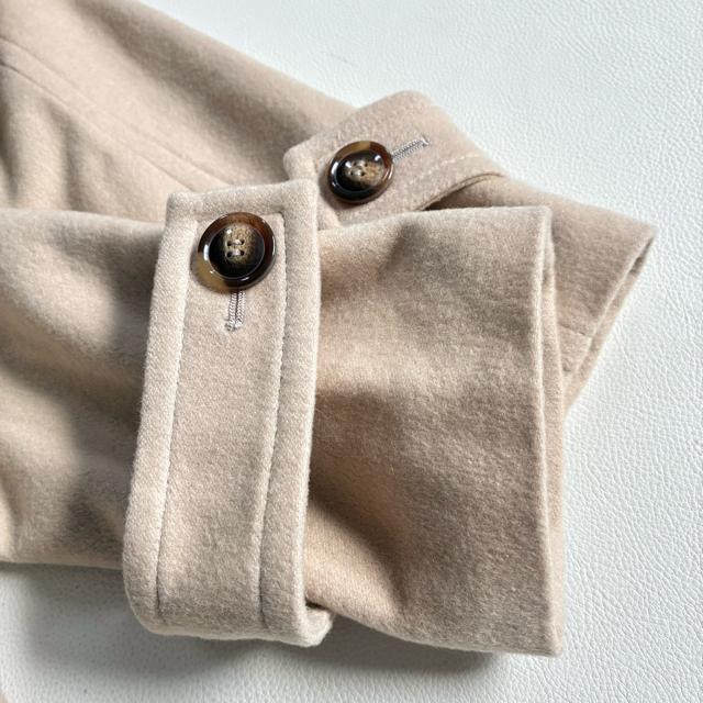 ◆新品◆カシミヤ100%スタンドカラーコート◆ライトベージュ◆L◆ロング◆総裏地 < 女性ファッション ◆新品◆カシミヤ100%スタンドカラーコート◆ライトベージュ◆L◆ロング◆総裏地 < 女性ファッションの