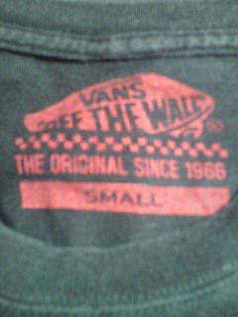 VANS ヴァンズ シンプル ブランド ロゴ 長袖 Tシャツ ブラック Sサイズ < ブランド  VANS ヴァンズ シンプル ブランド ロゴ 長袖 Tシャツ ブラック Sサイズ < ブランドの