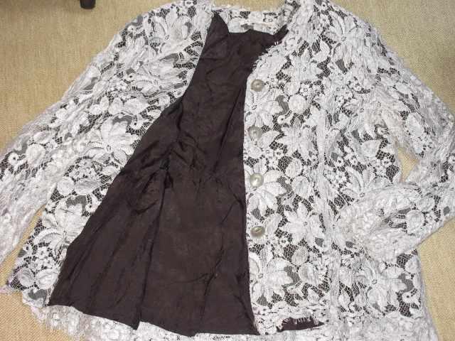 総レース*上下セットアップ*フォーマルスーツ(ライトグレー) < 女性ファッション  総レース*上下セットアップ*フォーマルスーツ(ライトグレー) < 女性ファッションの