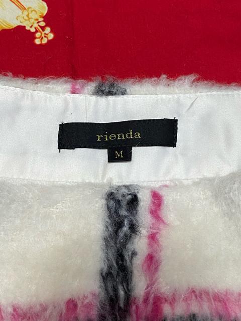 rienda☆ホワイト☆ピンクブラックチェック可愛いミニスカパンツ < ブランド  rienda☆ホワイト☆ピンクブラックチェック可愛いミニスカパンツ < ブランドの