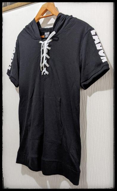 ★AQUA SKY★アクアスカイ★Tシャツ★半袖★黒★フード付き★Mサイズ★部屋着★半袖★上着★まとめ買い歓迎★ < 女性ファッション  ★AQUA SKY★アクアスカイ★Tシャツ★半袖★黒★フード付き★Mサイズ★部屋着★半袖★上着★まとめ買い歓迎★ < 女性ファッションの