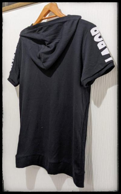 ★AQUA SKY★アクアスカイ★Tシャツ★半袖★黒★フード付き★Mサイズ★部屋着★半袖★上着★まとめ買い歓迎★ < 女性ファッション  ★AQUA SKY★アクアスカイ★Tシャツ★半袖★黒★フード付き★Mサイズ★部屋着★半袖★上着★まとめ買い歓迎★ < 女性ファッションの