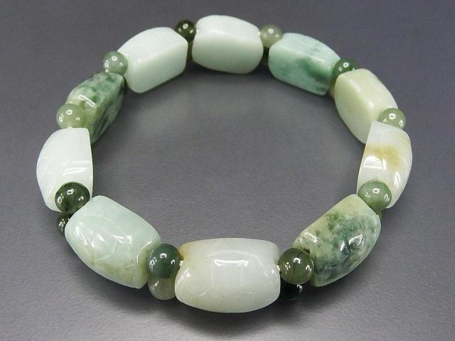 一点物古玉スタイル本翡翠亀紋バングルブレスレット天然石ひすい < 男性アクセサリー/時計  一点物古玉スタイル本翡翠亀紋バングルブレスレット天然石ひすい < 男性アクセサリー/時計の