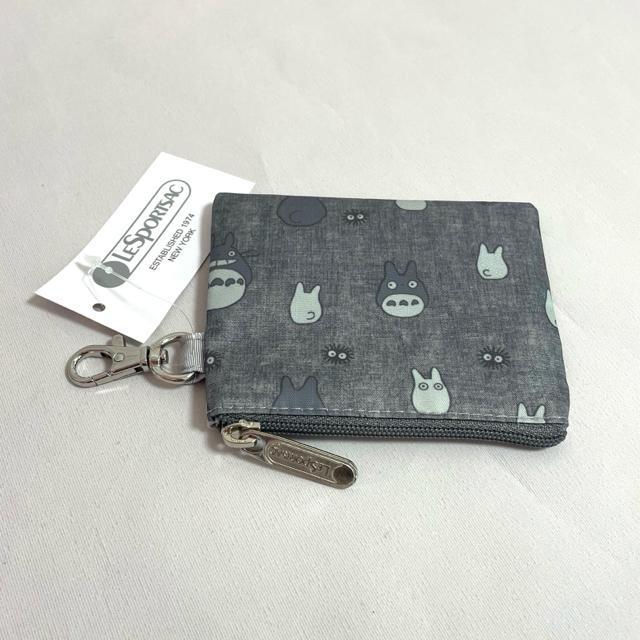 ★新品未使用★LeSportsac レスポートサック トトロ グレイ 小銭入れ コインケース キーコインポーチ 送料無料 < 女性ファッション  ★新品未使用★LeSportsac レスポートサック トトロ グレイ 小銭入れ コインケース キーコインポーチ 送料無料 < 女性ファッションの