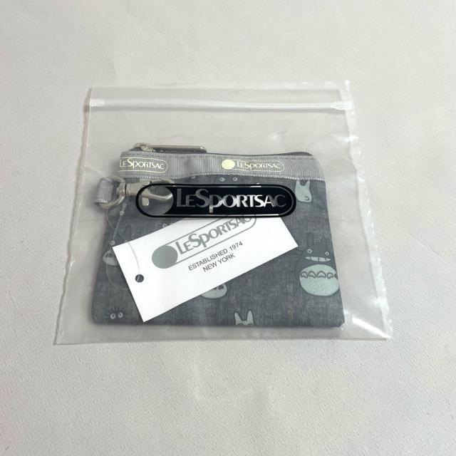 ★新品未使用★LeSportsac レスポートサック トトロ グレイ 小銭入れ コインケース キーコインポーチ 送料無料 < 女性ファッション  ★新品未使用★LeSportsac レスポートサック トトロ グレイ 小銭入れ コインケース キーコインポーチ 送料無料 < 女性ファッションの