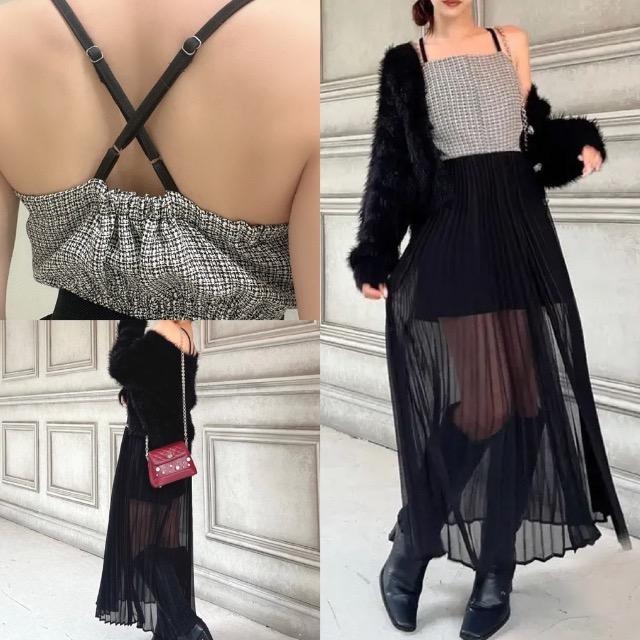 RESEXXY★ツイードレイヤードワンピース★ < ブランド RESEXXY★ツイードレイヤードワンピース★ < ブランドの