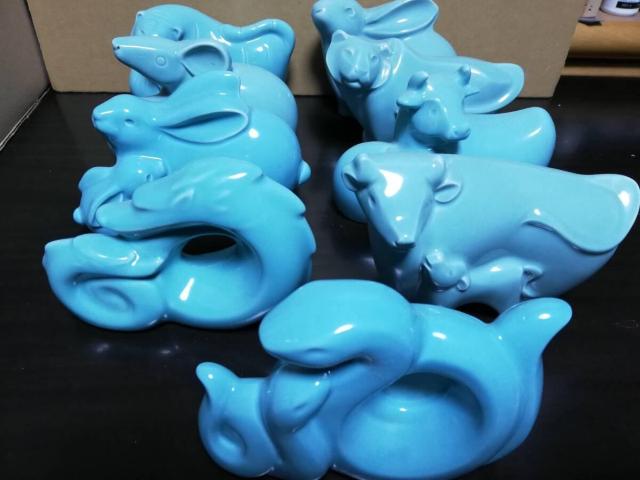 干支 9点セット 陶器 < インテリア/ライフ 干支 9点セット 陶器 < インテリア/ライフの