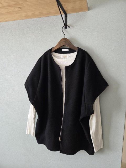 LUNACION/ベスト★オーバーサイズのブラックベスト < 女性ファッション  LUNACION/ベスト★オーバーサイズのブラックベスト < 女性ファッションの