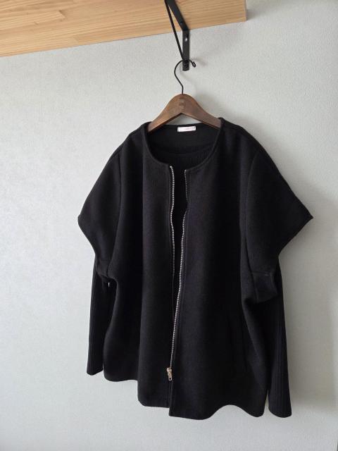 LUNACION/ベスト★オーバーサイズのブラックベスト < 女性ファッション  LUNACION/ベスト★オーバーサイズのブラックベスト < 女性ファッションの