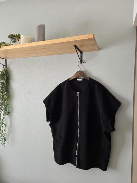 LUNACION/ベスト★オーバーサイズのブラックベスト < 女性ファッション  LUNACION/ベスト★オーバーサイズのブラックベスト < 女性ファッションの