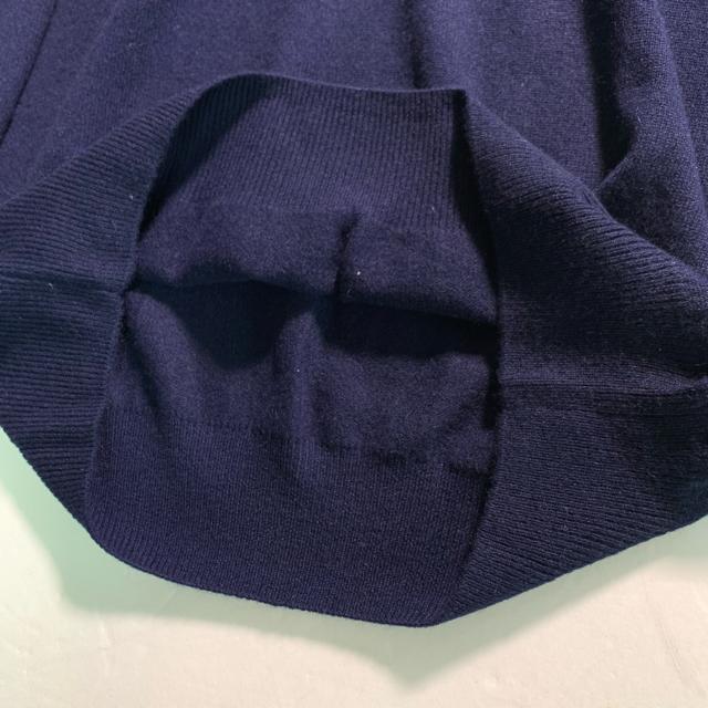 Fioviana カシミヤ100% ニット セーター クルーネック ネイビー Lサイズ < 男性ファッション Fioviana カシミヤ100% ニット セーター クルーネック ネイビー Lサイズ < 男性ファッションの