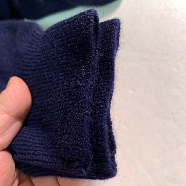 Fioviana カシミヤ100% ニット セーター クルーネック ネイビー Lサイズ < 男性ファッション Fioviana カシミヤ100% ニット セーター クルーネック ネイビー Lサイズ < 男性ファッションの