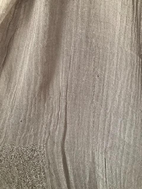 無印良品 レーヨン シルク 大判ストール グレージュ < ブランド 無印良品 レーヨン シルク 大判ストール グレージュ < ブランドの