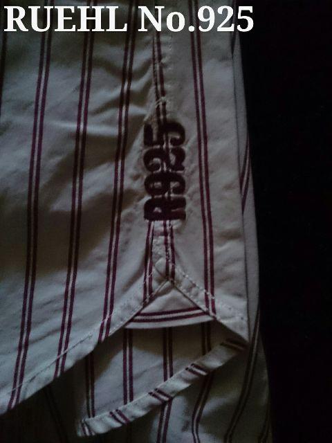 【RUEHL No.925】最高峰 Vintage 2-PLY Washed ストライプシャツ L/White < ブランド  【RUEHL No.925】最高峰 Vintage 2-PLY Washed ストライプシャツ L/White < ブランドの