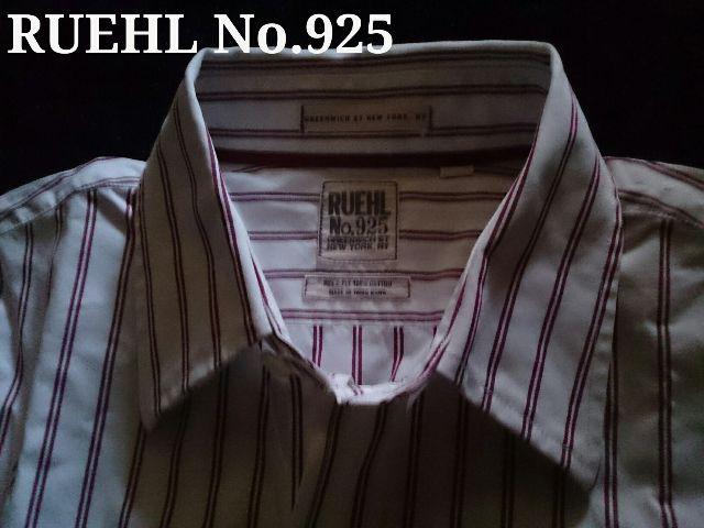 【RUEHL No.925】最高峰 Vintage 2-PLY Washed ストライプシャツ L/White < ブランド  【RUEHL No.925】最高峰 Vintage 2-PLY Washed ストライプシャツ L/White < ブランドの