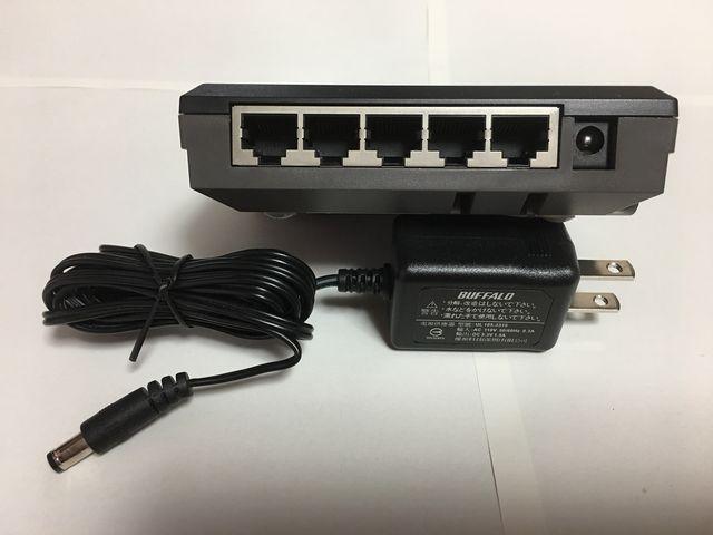 ■BUFFALO LAN用HUB LSW-TX-5EP/BK(C1) 10/100BASE < PC本体/周辺機器  ■BUFFALO LAN用HUB LSW-TX-5EP/BK(C1) 10/100BASE  < PC本体/周辺機器の