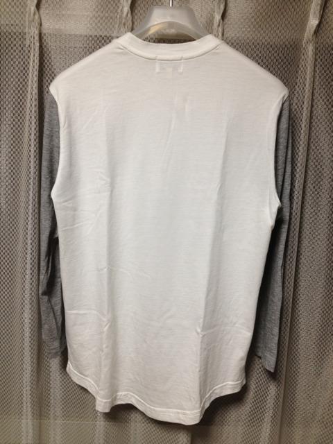 ラッドバイデミリー 九分袖 長袖Tシャツ XS 白×グレー ロンハーマン カットソー ロンT < ブランド  ラッドバイデミリー 九分袖 長袖Tシャツ XS 白×グレー ロンハーマン カットソー ロンT < ブランドの