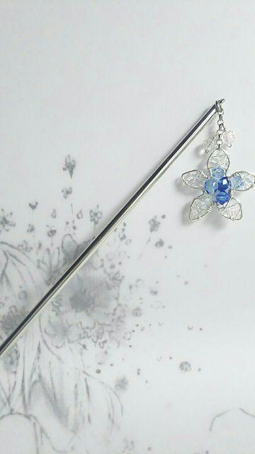 Pave*お花のかんざし*SF*SV 18055 < 女性ファッション  Pave*お花のかんざし*SF*SV 18055 < 女性ファッションの