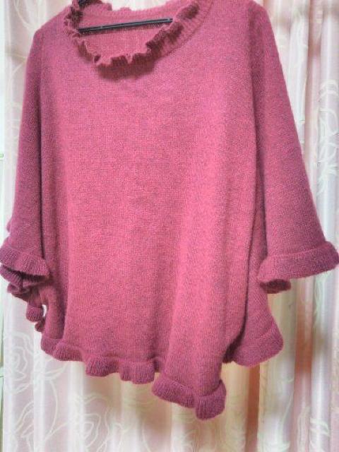 M〜L/ミセス/秋冬ポンチョ// < 女性ファッション M〜L/ミセス/秋冬ポンチョ// < 女性ファッションの