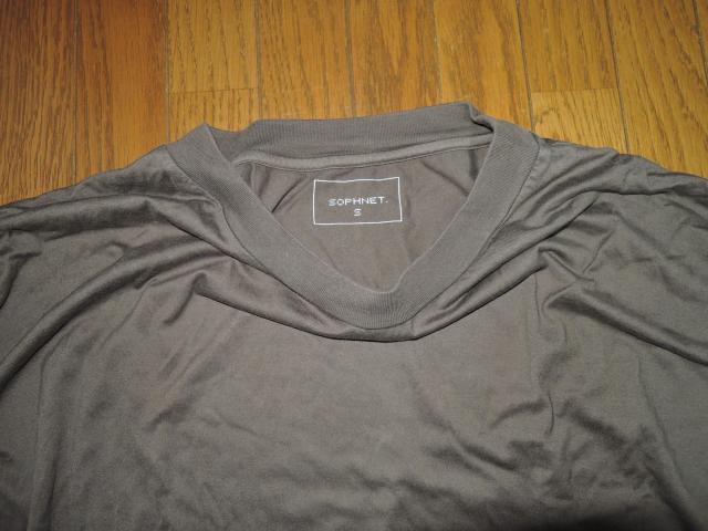SOPHNET. ソフネット WIDE HALF SLEEVE CUT&SEWN ワイドシルエット Tシャツ S カットソー < ブランド  SOPHNET. ソフネット WIDE HALF SLEEVE CUT&SEWN ワイドシルエット Tシャツ S カットソー < ブランドの