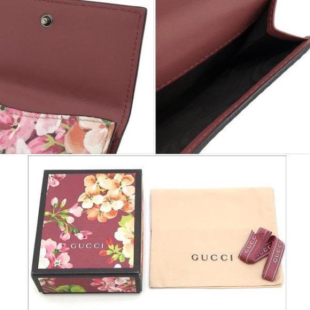 ◆ 本物 新品同様 ◆ GUCCI グッチ GGブルームス Wホック財布 花柄 コンパクト 財布 保存袋 箱 人気 410071 < ブランド  ◆ 本物 新品同様 ◆ GUCCI グッチ GGブルームス Wホック財布 花柄 コンパクト 財布 保存袋 箱 人気 410071 < ブランドの