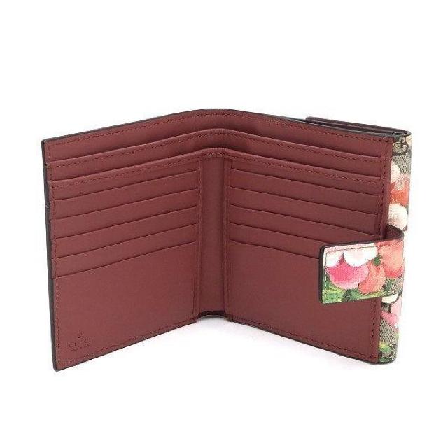 ◆ 本物 新品同様 ◆ GUCCI グッチ GGブルームス Wホック財布 花柄 コンパクト 財布 保存袋 箱 人気 410071 < ブランド  ◆ 本物 新品同様 ◆ GUCCI グッチ GGブルームス Wホック財布 花柄 コンパクト 財布 保存袋 箱 人気 410071 < ブランドの