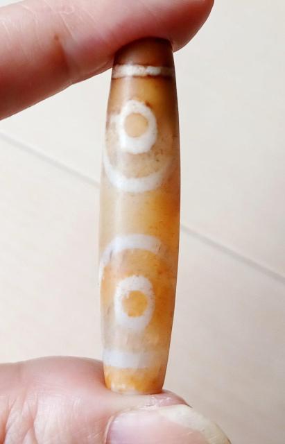 チベット 三眼天珠 大 < ペット/手芸/園芸  チベット 三眼天珠 大  < ペット/手芸/園芸の