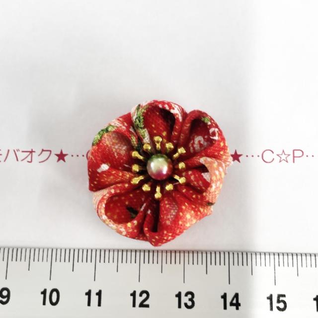 18*ハンドメイド♪つまみ細工お花モチーフ 2 < 女性ファッション 18*ハンドメイド♪つまみ細工お花モチーフ 2 < 女性ファッションの