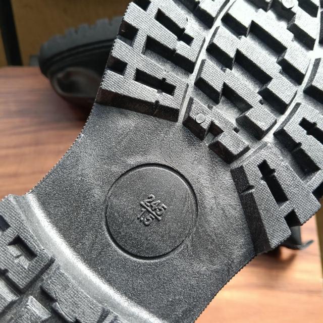 新品 24.5cm レディース ブーツ ブラック 厚底 シューズ サイドゴア < 女性ファッション 新品 24.5cm レディース ブーツ ブラック 厚底 シューズ サイドゴア < 女性ファッションの