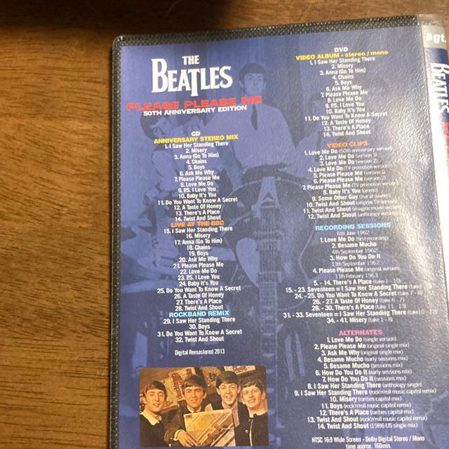 A CD+DVD UEr[gY PLEASE PLEASE ME 50TH / THE BEATLES  ^gObY 