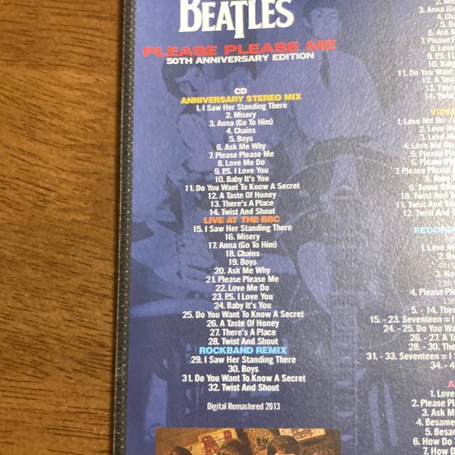 A CD+DVD UEr[gY PLEASE PLEASE ME 50TH / THE BEATLES  ^gObY 