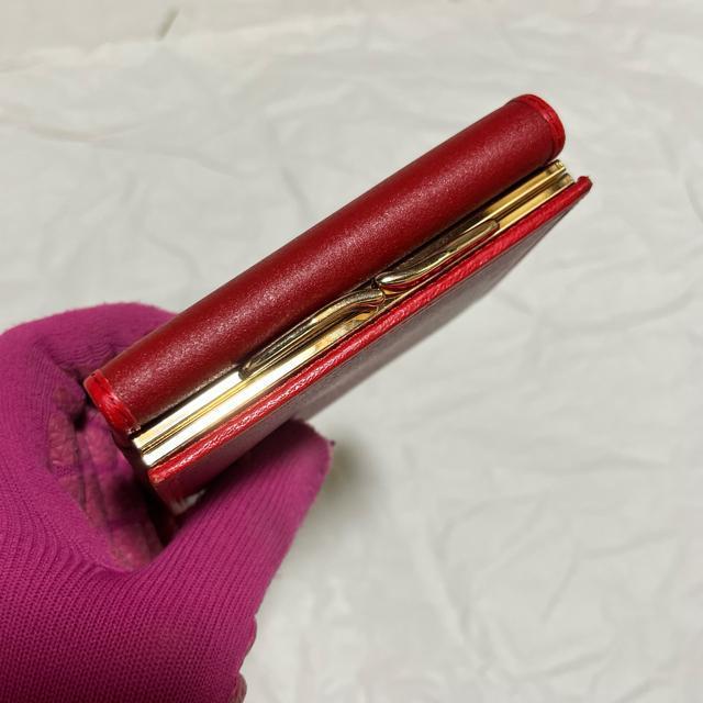 【ヴィンテージ】【ALFRED CENCIL】 レザー / がま口 三つ折り財布 < 女性ファッション 【ヴィンテージ】【ALFRED CENCIL】 レザー / がま口 三つ折り財布 < 女性ファッションの