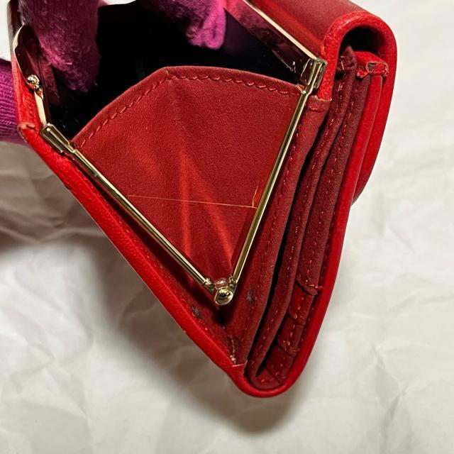 【ヴィンテージ】【ALFRED CENCIL】 レザー / がま口 三つ折り財布 < 女性ファッション 【ヴィンテージ】【ALFRED CENCIL】 レザー / がま口 三つ折り財布 < 女性ファッションの