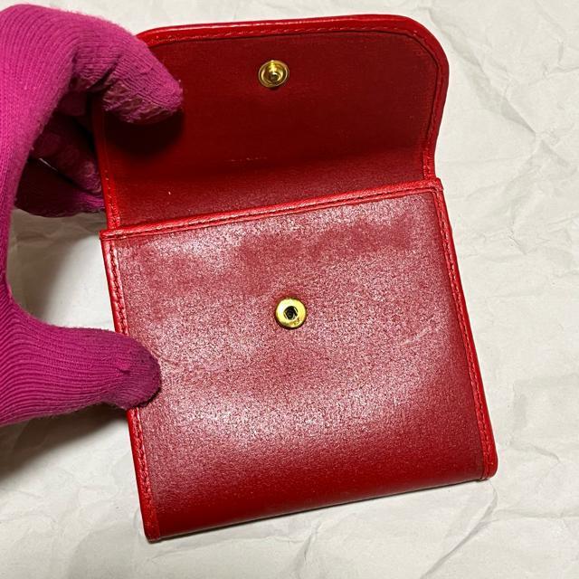 【ヴィンテージ】【ALFRED CENCIL】 レザー / がま口 三つ折り財布 < 女性ファッション 【ヴィンテージ】【ALFRED CENCIL】 レザー / がま口 三つ折り財布 < 女性ファッションの