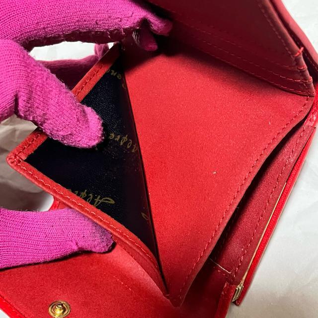 【ヴィンテージ】【ALFRED CENCIL】 レザー / がま口 三つ折り財布 < 女性ファッション 【ヴィンテージ】【ALFRED CENCIL】 レザー / がま口 三つ折り財布 < 女性ファッションの