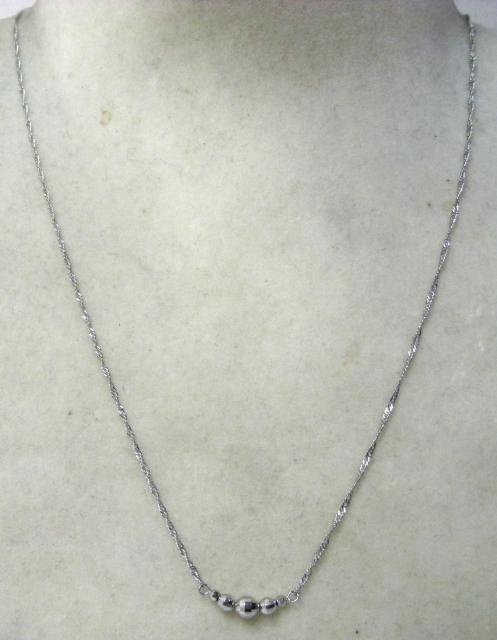 �ɔ��i Pt999���v���`�i �X�N�����[ �l�b�N���X42cm�~���[�{�[���T���v�`  �� �����A�N�Z�T���[/���v�� 