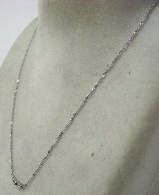 �ɔ��i Pt999���v���`�i �X�N�����[ �l�b�N���X42cm�~���[�{�[���T���v�` �� �����A�N�Z�T���[/���v�� 