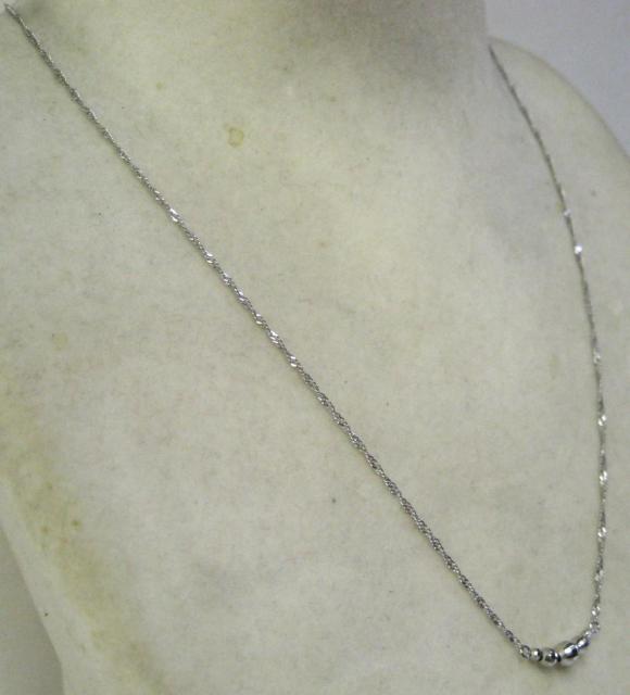 �ɔ��i Pt999���v���`�i �X�N�����[ �l�b�N���X42cm�~���[�{�[���T���v�` �� �����A�N�Z�T���[/���v�� 