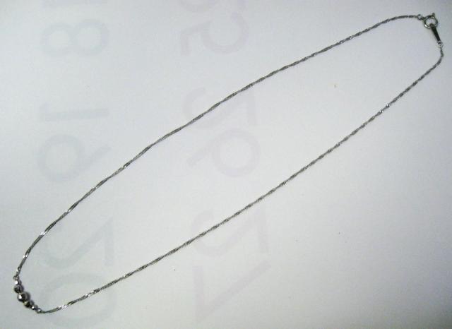 �ɔ��i Pt999���v���`�i �X�N�����[ �l�b�N���X42cm�~���[�{�[���T���v�` �� �����A�N�Z�T���[/���v�� 