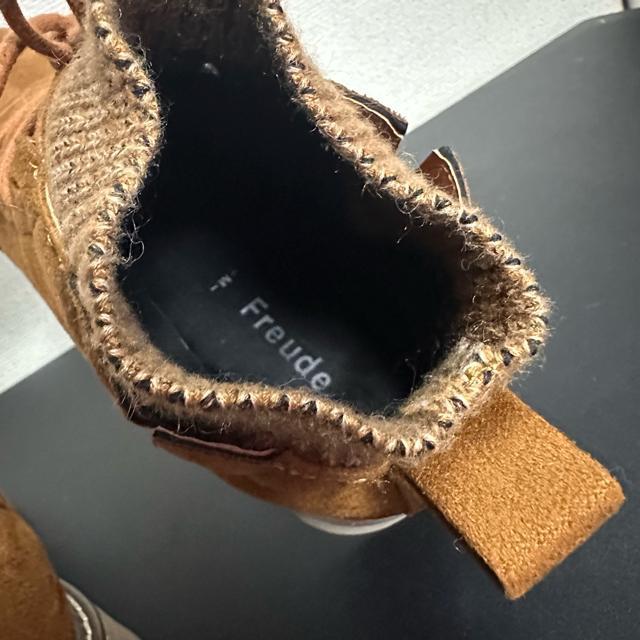 *美品【しまむら】Freude スウェード調 アンクルブーツ 23.5cm < ブランド *美品【しまむら】Freude スウェード調 アンクルブーツ 23.5cm < ブランドの